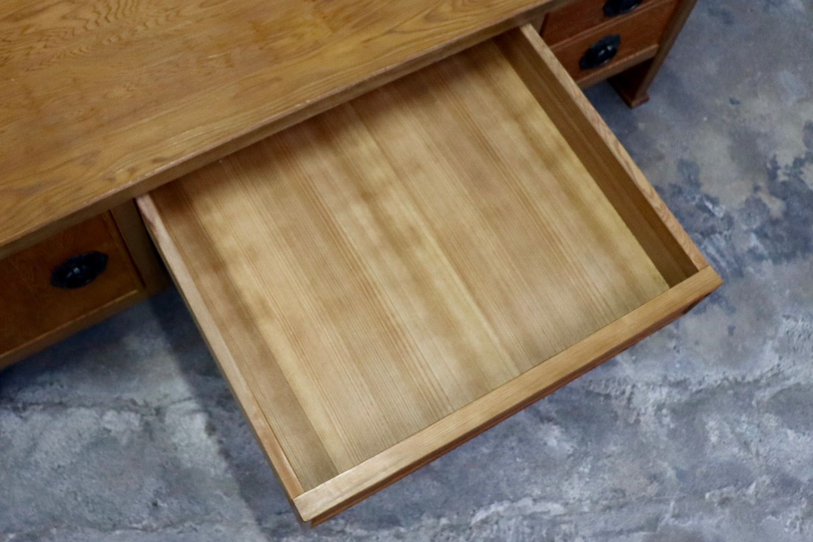 GMIK484○世界遺産屋久杉 民芸家具 文机 座敷机 座卓 ローテーブル