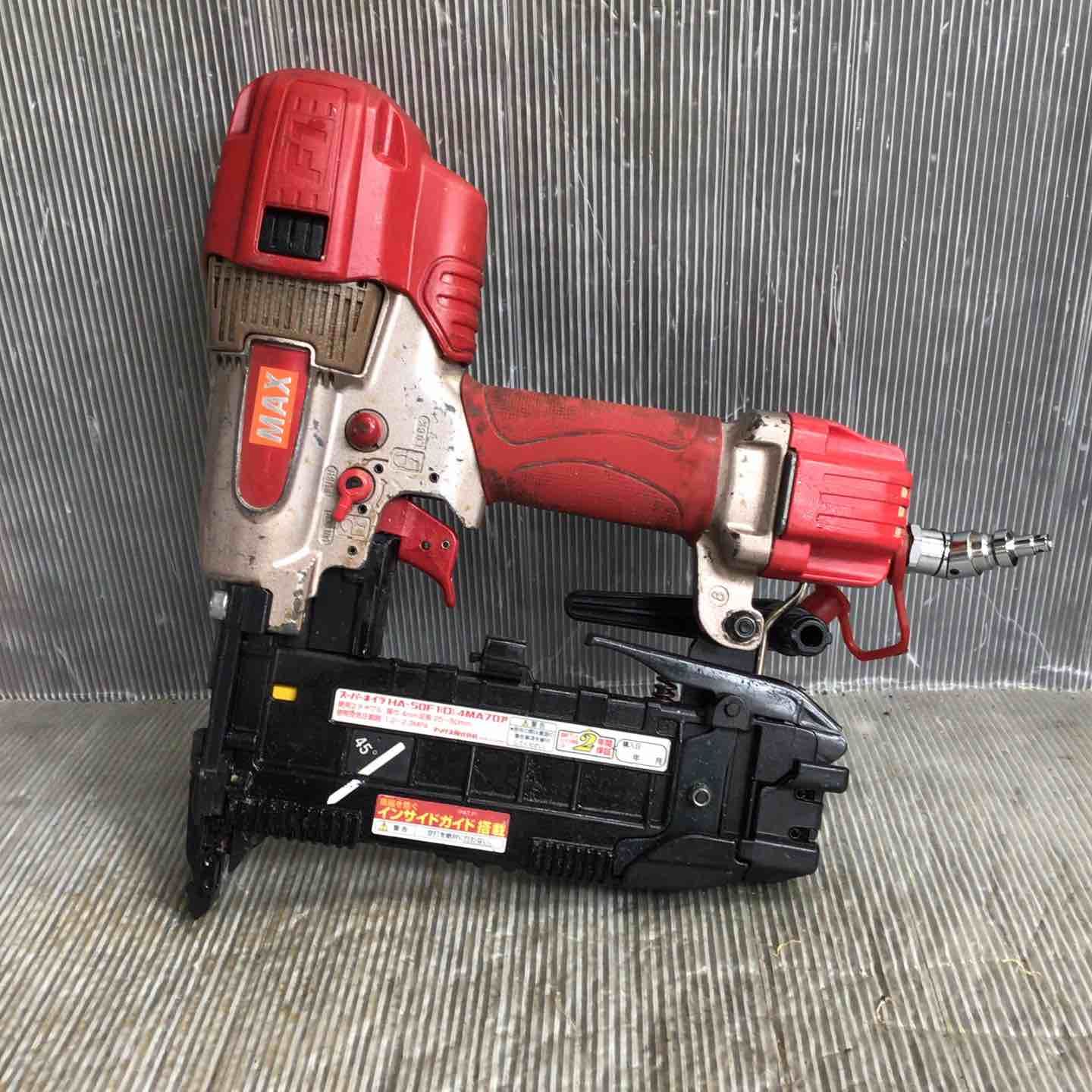 マックス MAX 高圧フロアタッカ HA-50F1 D 4MAフロア 床材 留め付け フローリング材 下地材 構造用合板 越谷店