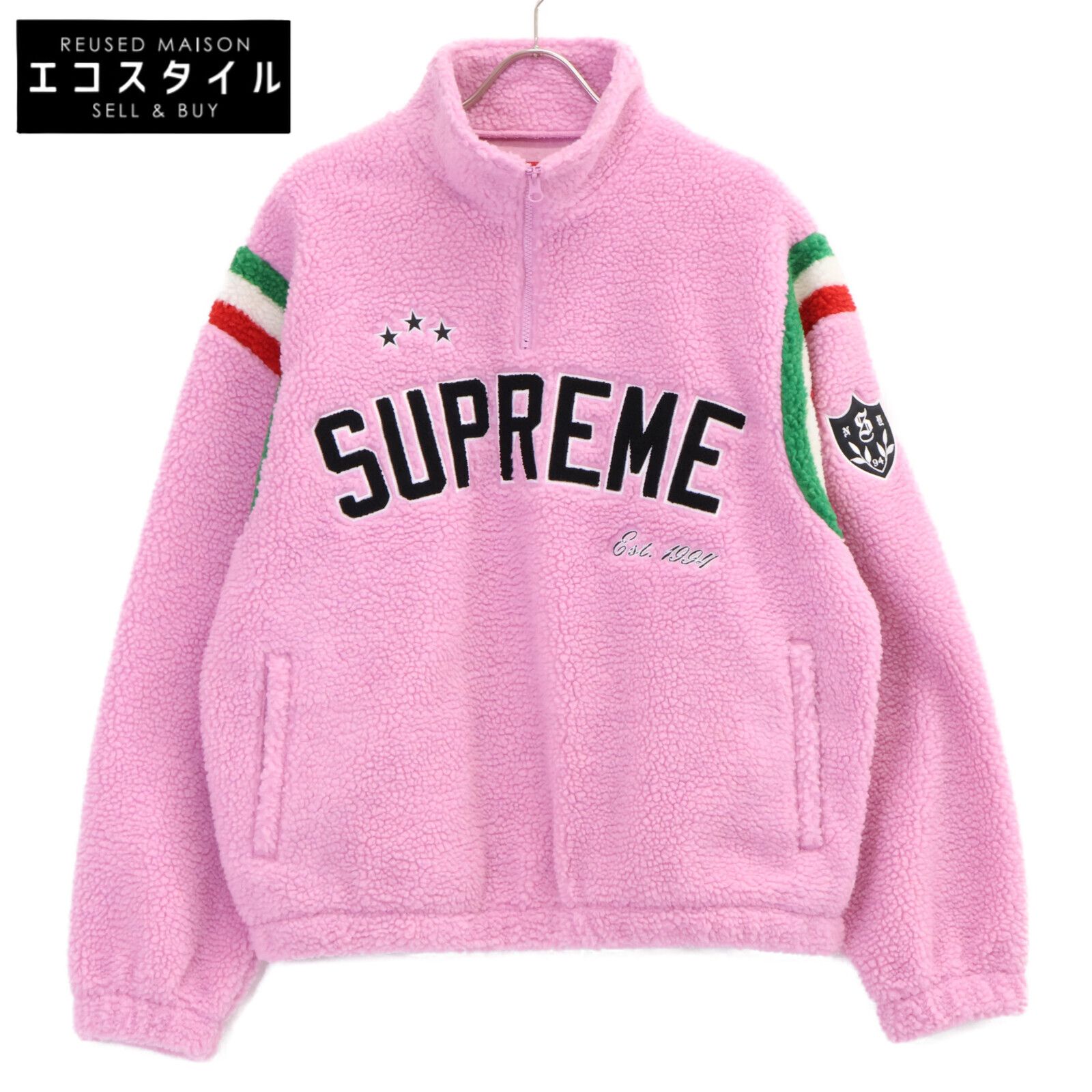 Supreme シュプリーム 正規 23AW Arc Half Zip Fleece Pullover アーク ハーフジップ フリース プルオーバー M