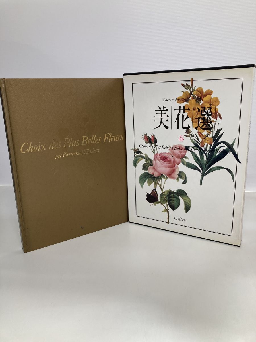 値下げ！【大型豪華版】ルドゥーテ画 美花選 2冊セット 美花選 【普及