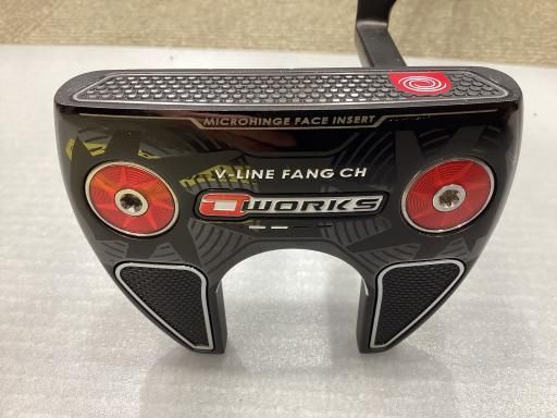 中古】 オデッセイ O WORKS V-LINE FANG CH 33インチ パター PT