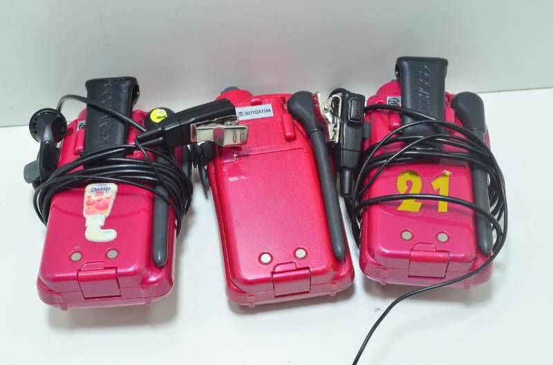 送料無料】ケンウッド KENWOOD UBZ-LM20 トランシーバー 3台セット