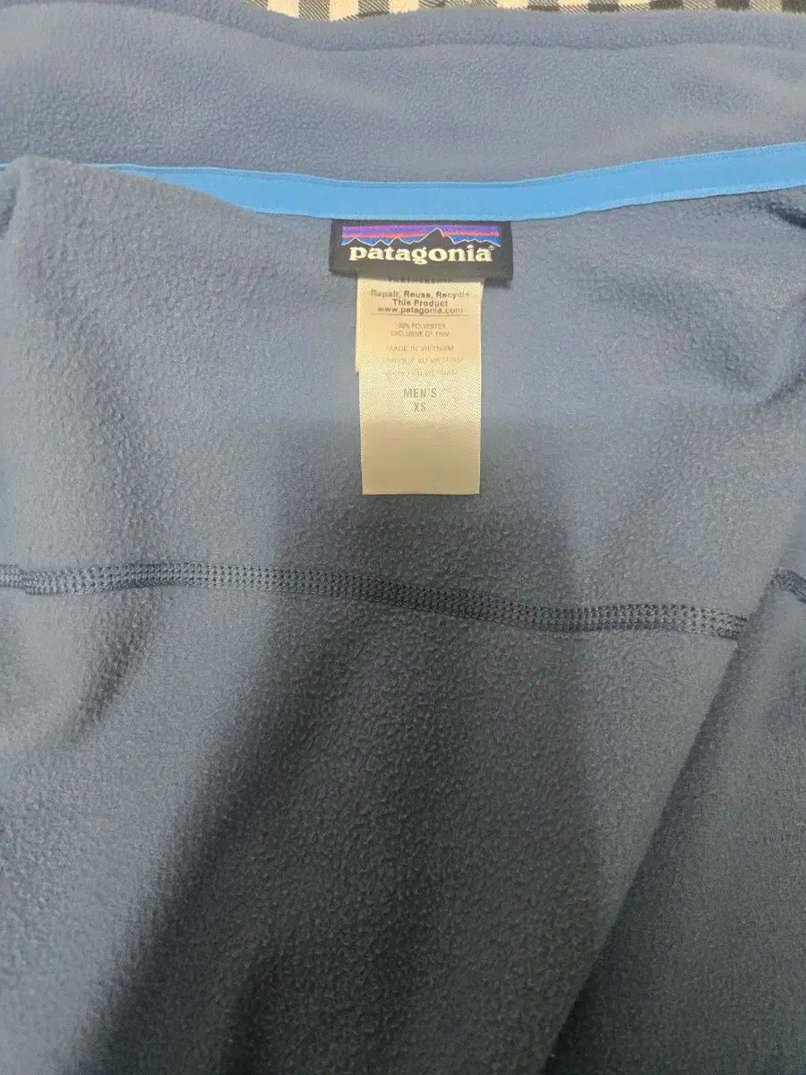 パタゴニア ブルー フリース ジップアップ