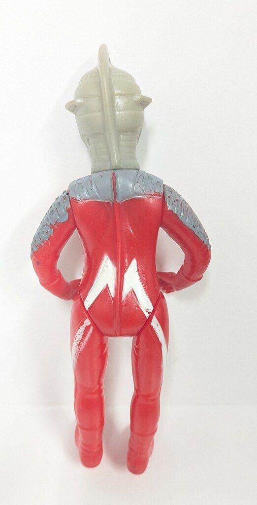 マルサン VINソフビ ウルトラセブン 約23㎝ 朱 グレー成型