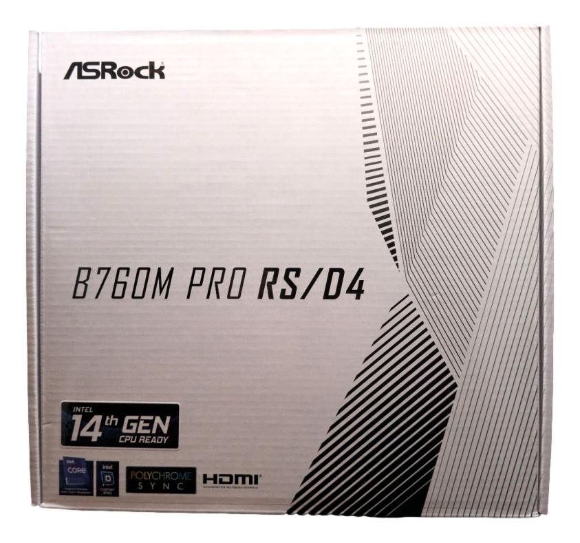 ASRock アスロック ASRock B760M Pro RS D4 microATX対応マザーボード B760M PRO RS D4