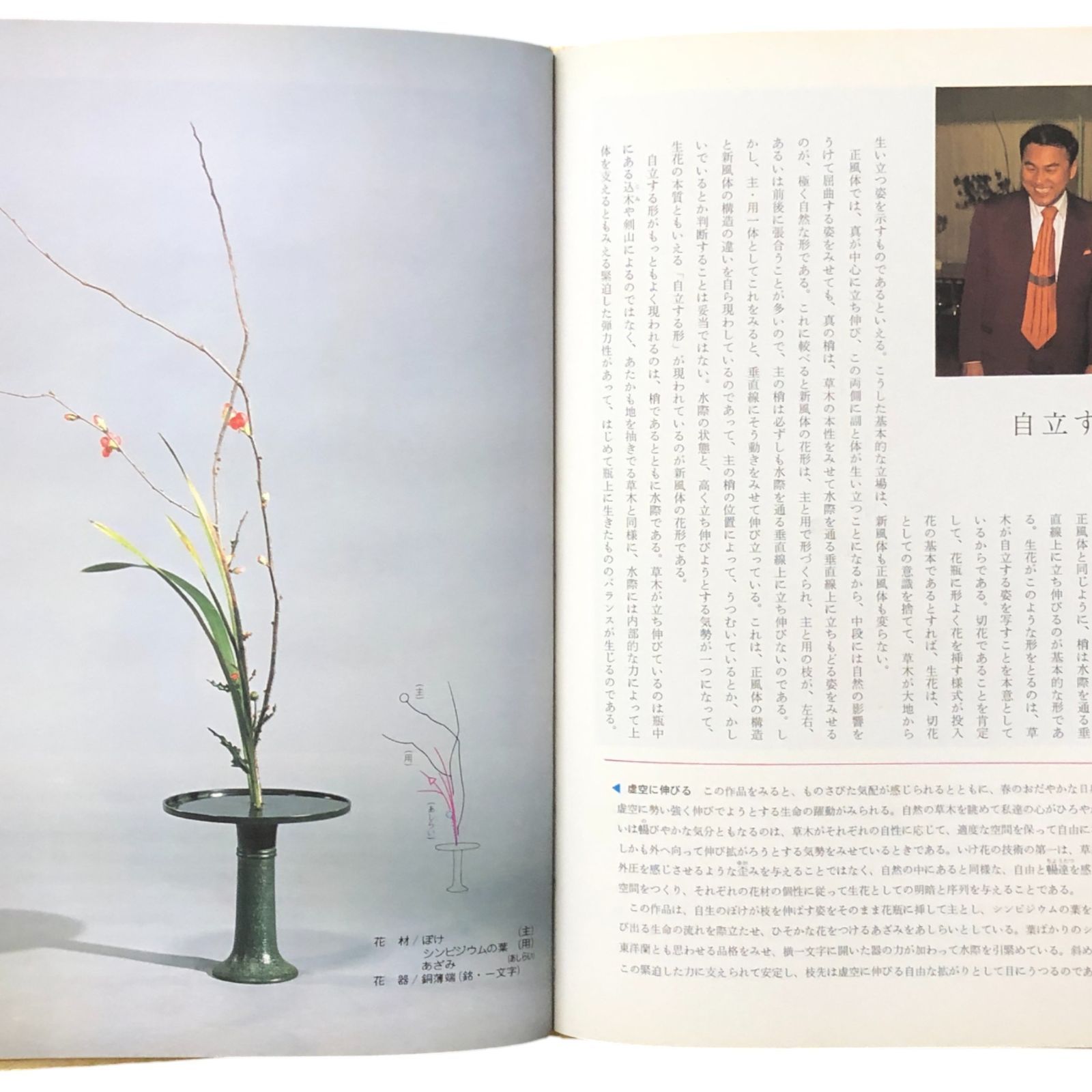 池坊専永挿花集 第1・2集 生花新風体 夏・秋/冬・春 著者：池坊専永