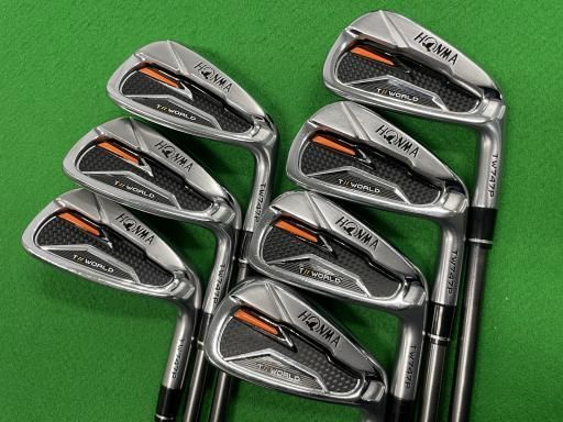 本間ゴルフ TOUR WORLD TW747P 8S アイアンセット IR VIZARD for 747 50 アイアン フレックスS メンズ 男性用 右利き 右用 Cランク ゴルフクラブ