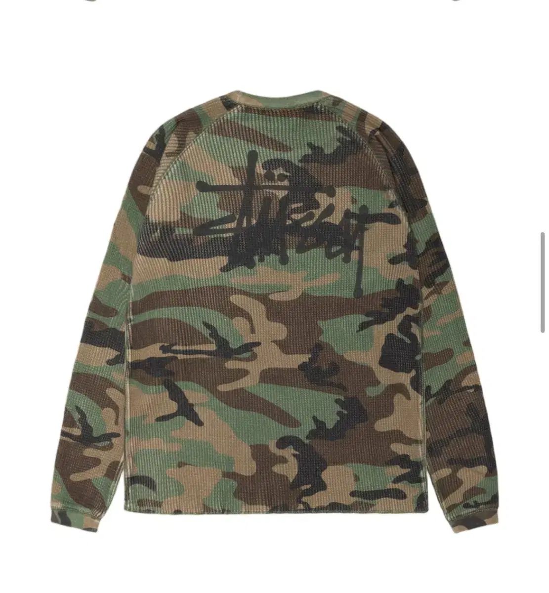 stussy カモフラージュ サーマル Basic Stüssy Thermal – Sand Camo | Tops | Stüssy
