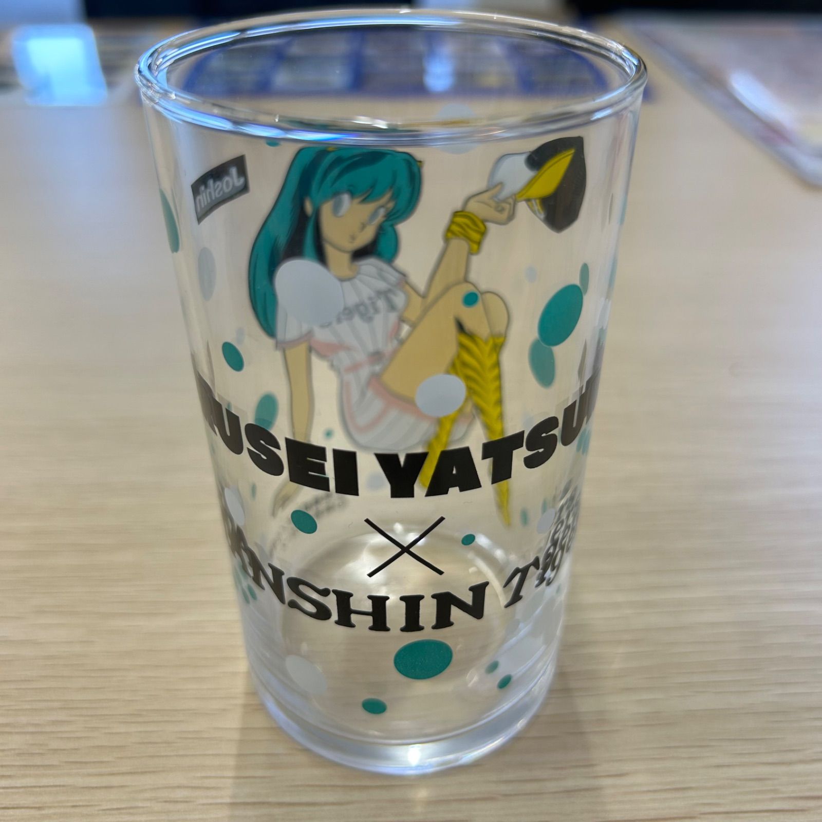 うる星やつら×阪神タイガース (Joshin景品) ラムちゃん グラス 1個