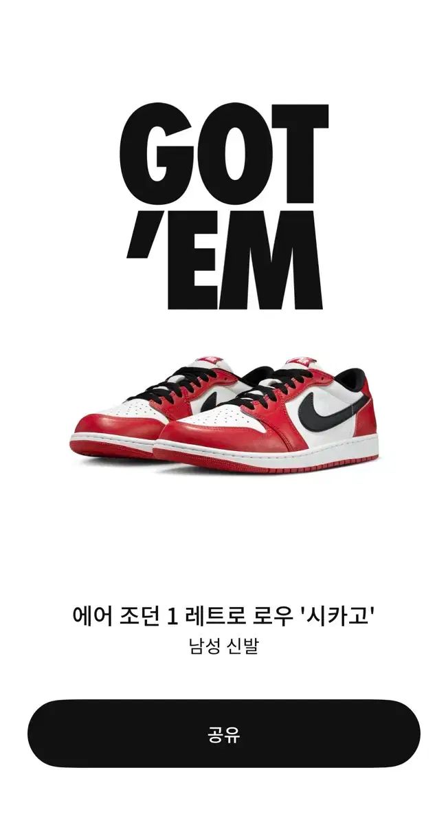 エアジョーダン1 ロー レトロ シカゴ