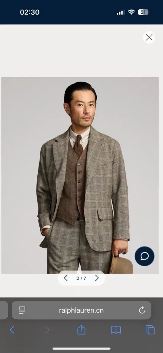 RRL ダブルアールエル アンコンストラクテッド スーツ L 34