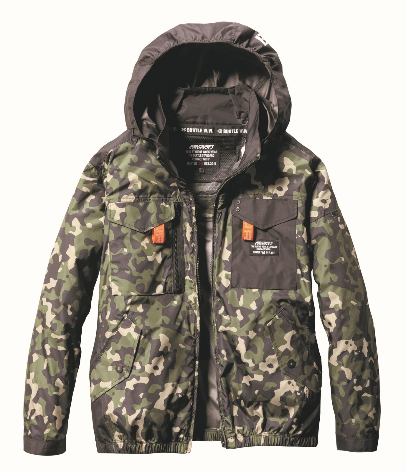 BURTLE バートル エアークラフトタクティカルブルゾン ユニセックス 春夏用 マーリン AC1151 67 S マーリン S 単品