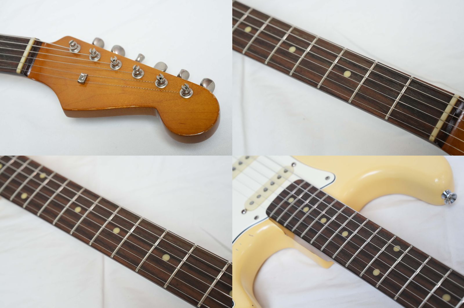 ☆EDWARDS by ESP☆E-SE-128LT/RE VWH レリック&オールラッカー