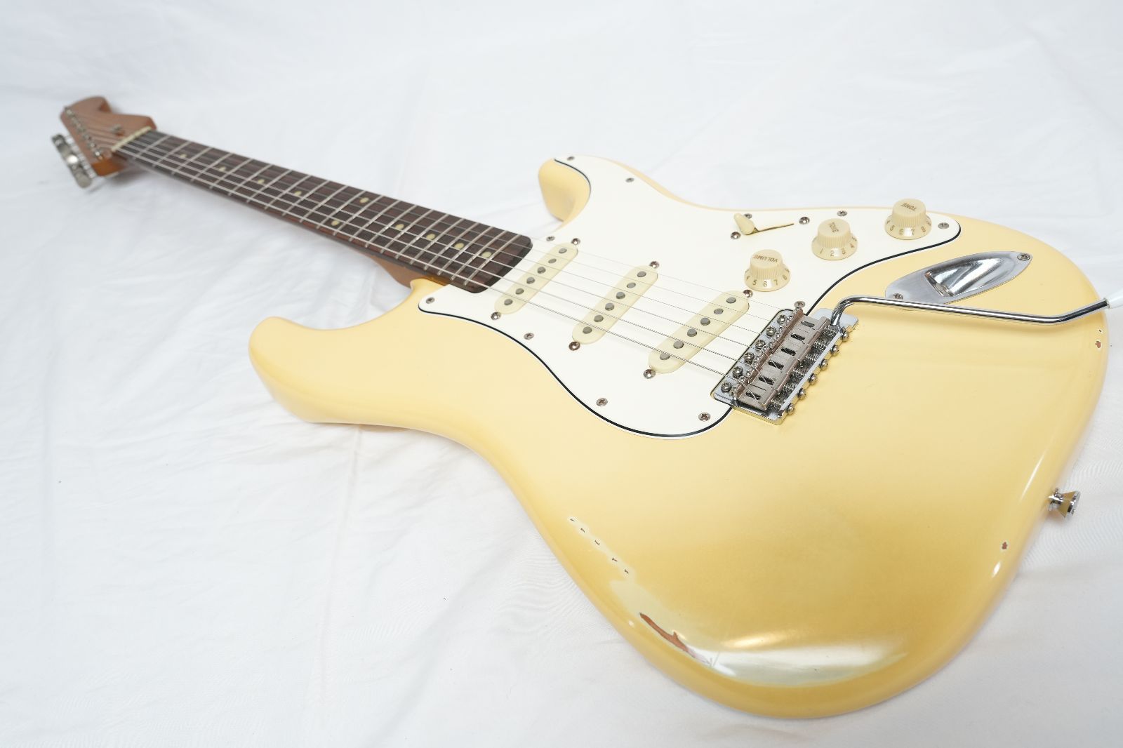 ☆EDWARDS by ESP☆E-SE-128LT/RE VWH レリック&オールラッカー