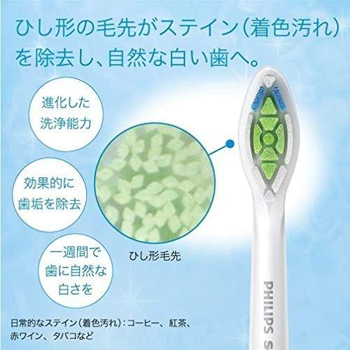 正規品】フィリップス 替えブラシ ソニッケアー ホワイトプラス