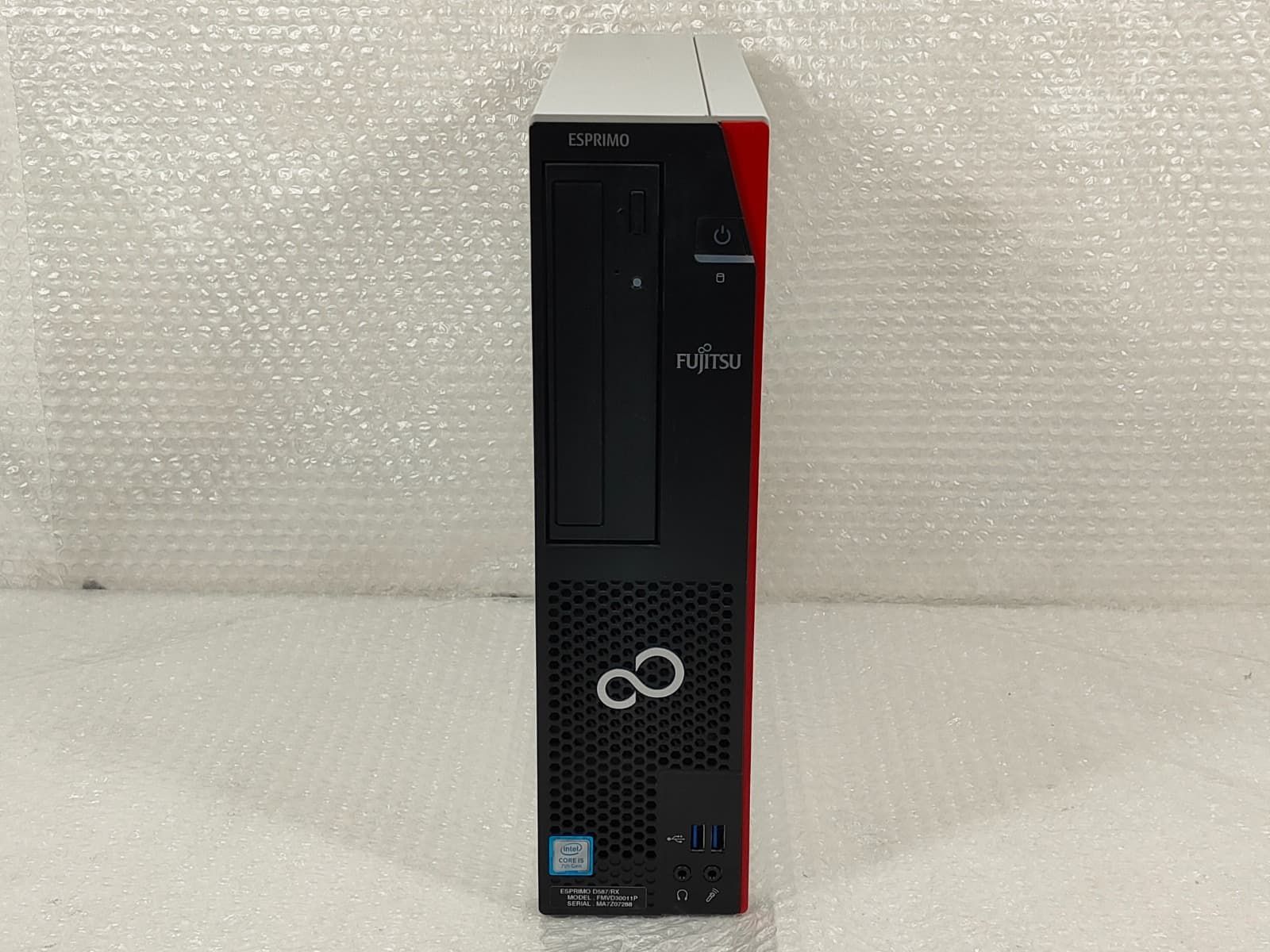 富士通 ESPRIMO D 587 RX Core i 5-7500 8 GB 500 HDD Windows 11 デスクトップパソコン