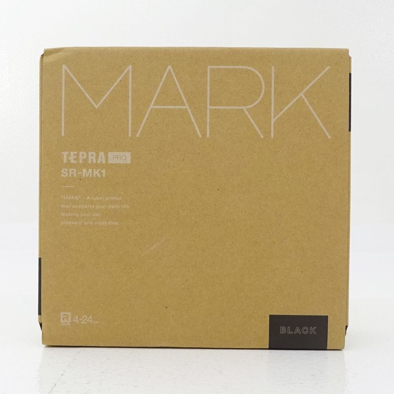 三重店 KING JIM スマホ ラベルプリンター TEPRA PRO SR-MK1-BK ブラック キングジム テプラ 423-C215