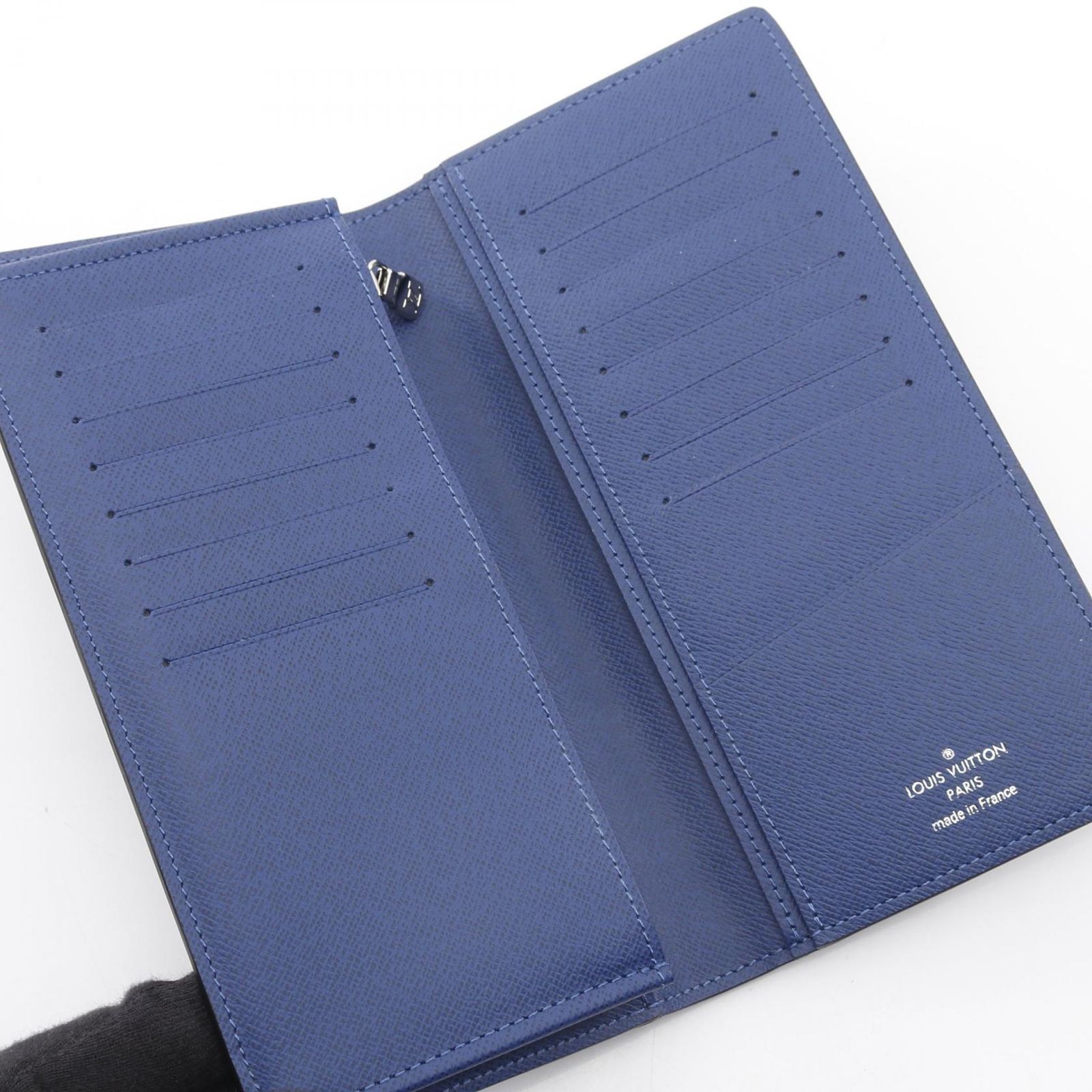 ルイ・ヴィトン LOUIS VUITTON 二つ折り長財布 ポルトフォイユ ブラザ