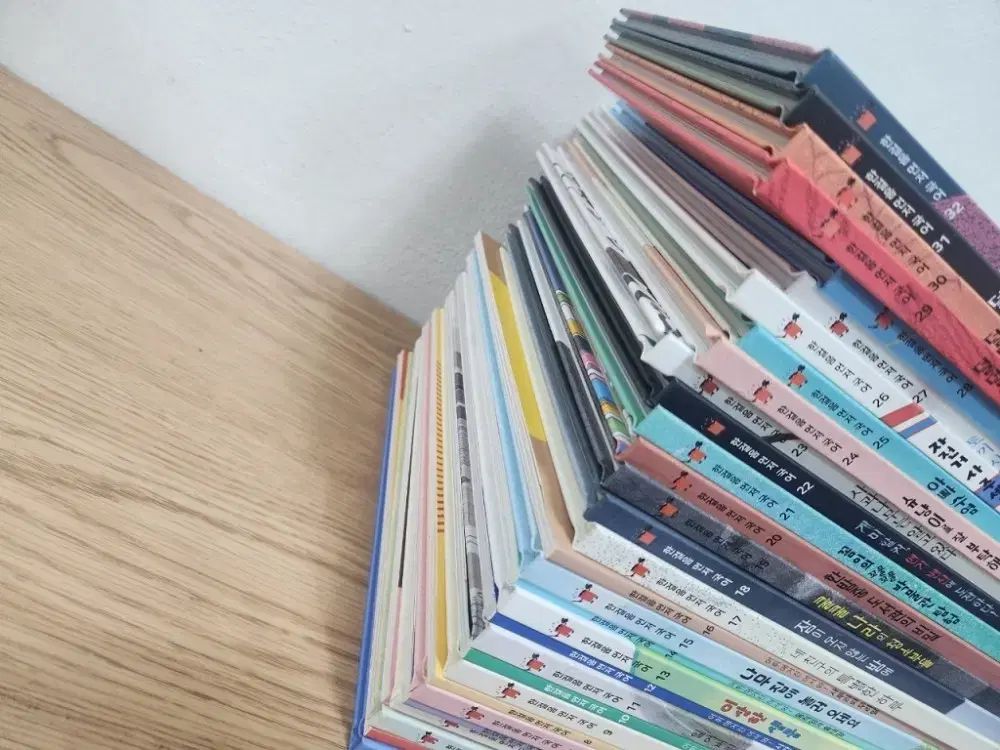 웅진 Woongjin 한 HAN 걸음 step 먼저 first 국어 Korean language 전집 complete works 32권 volumes