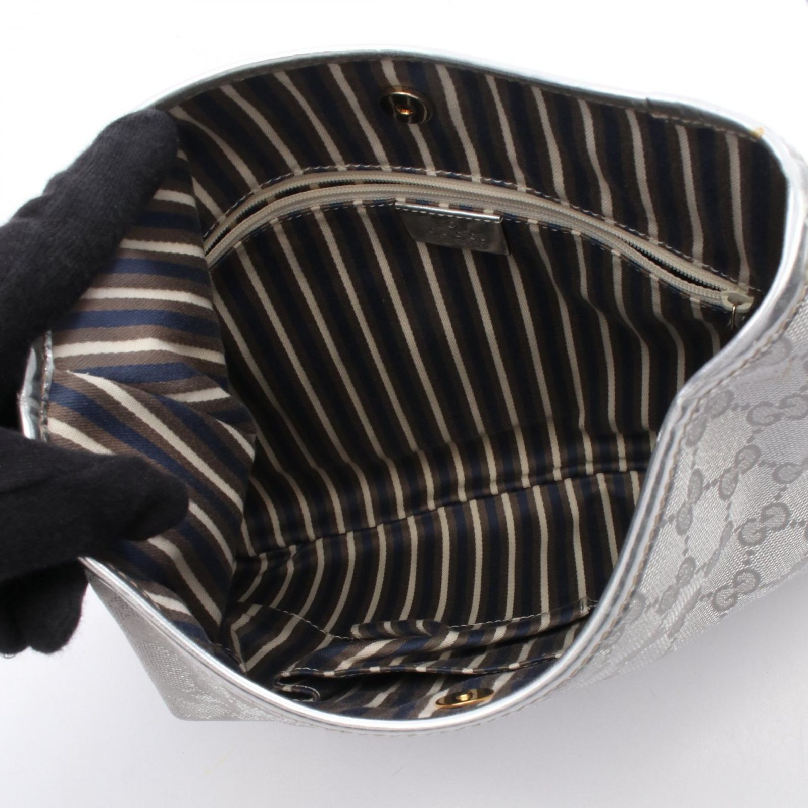 グッチ GUCCI ショルダーバッグ インターロッキングG GGキャンバス