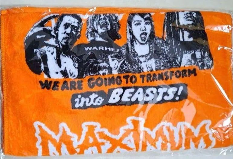 ベスト マキシマムザホルモン グッズ タオル TRANSFORM into BEASTS