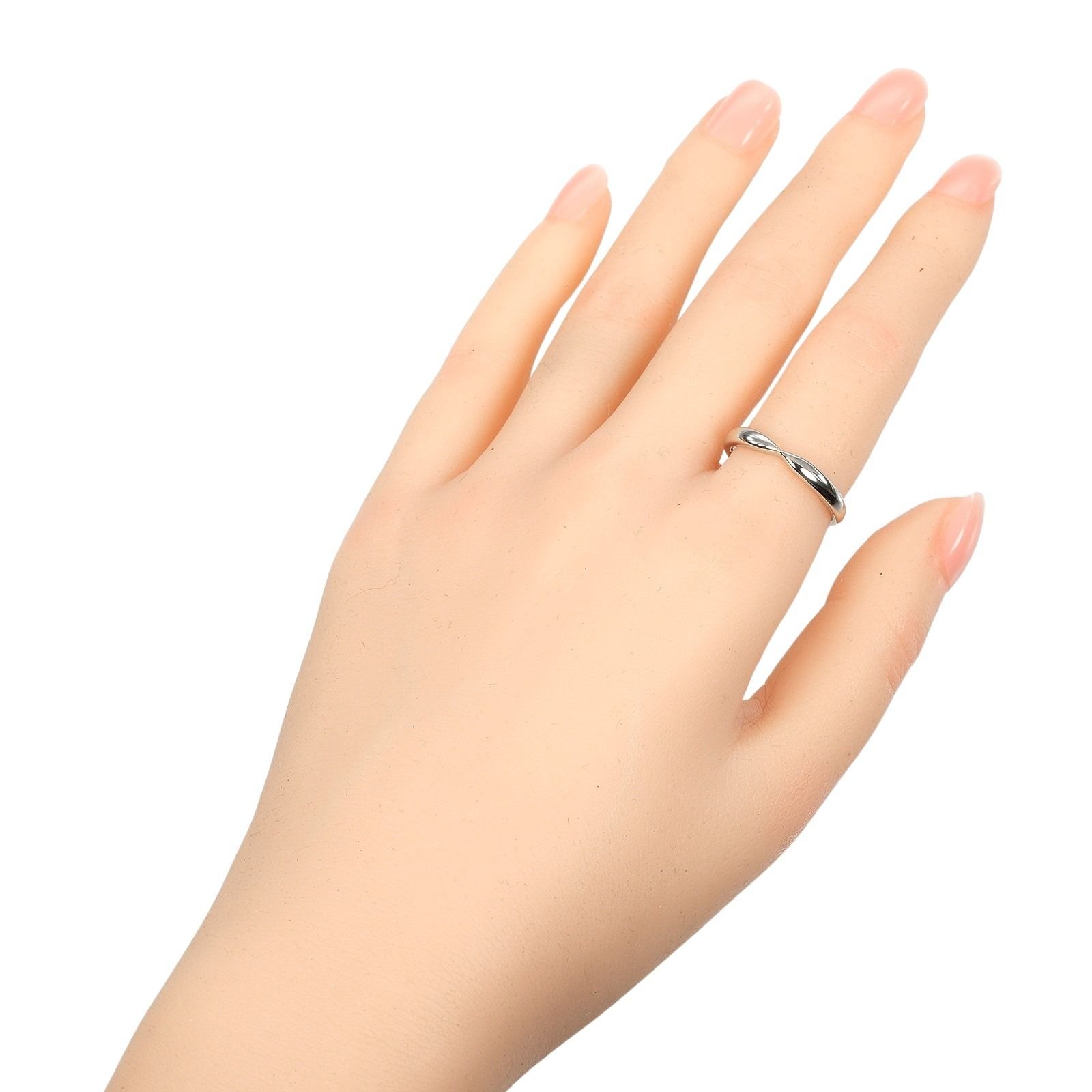 TIFFANY-Co. ティファニー ハーモニー Pt 950プラチナ 15号 レディース 4.85 g リング 指輪