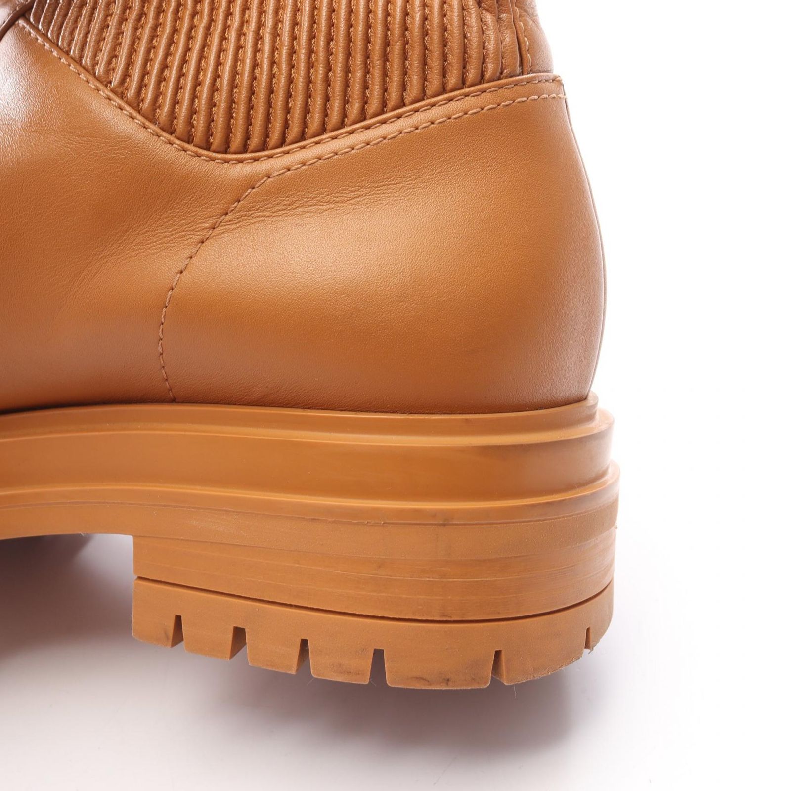 レザー ショートブーツ