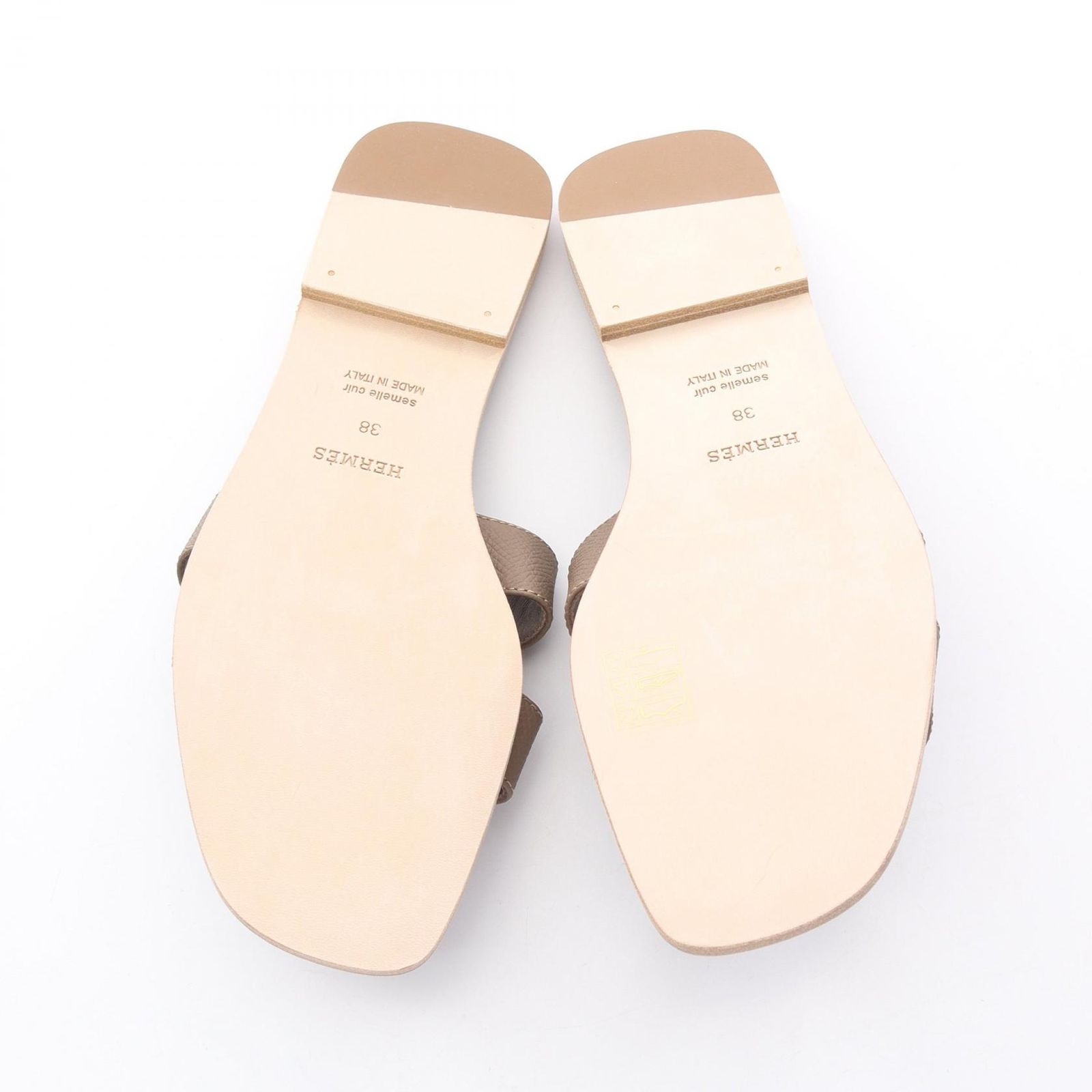  エルメス HERMES ミュール オラン エトゥープ その他 レディース ミュール サンダル ミュール