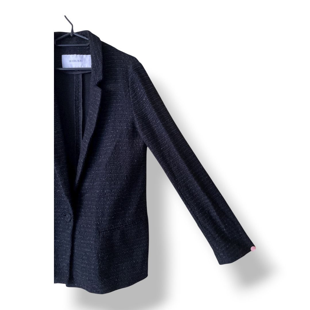 LECIELBLEU Lustro Tweed Jacket ルシェルブルー LE CIEL BLEU