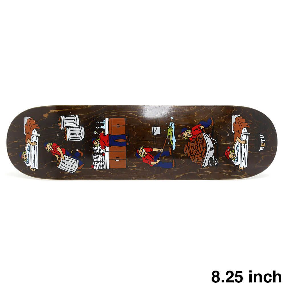 PASS PORT DECK パスポート デッキ EETU TOROPAINEN SMILING THROUGH IT 8.25 スケートボード スケボー