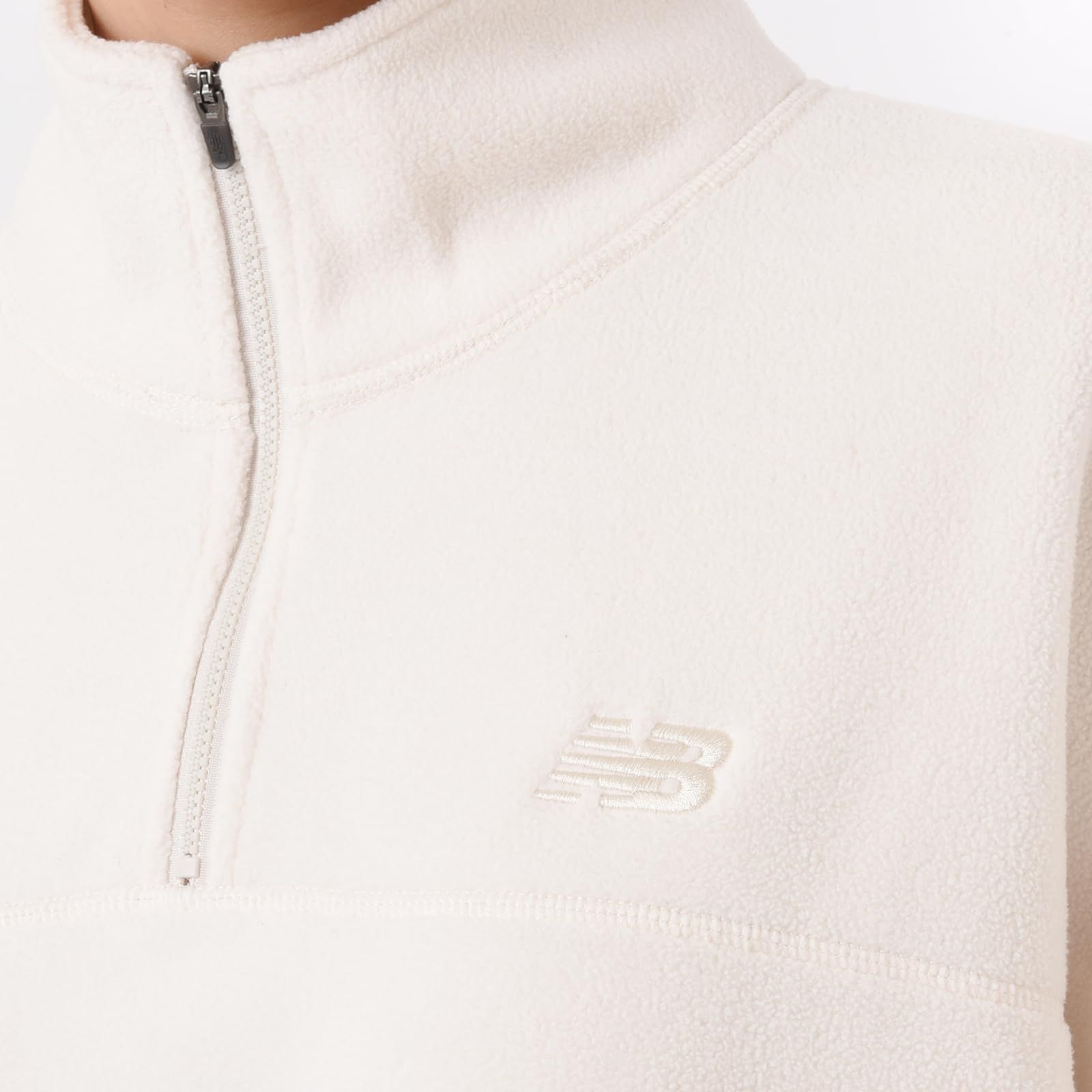 ニューバランス レディース ポーラーフリースハーフジップ WT43529 LIN リネン LIN リネン Free Size