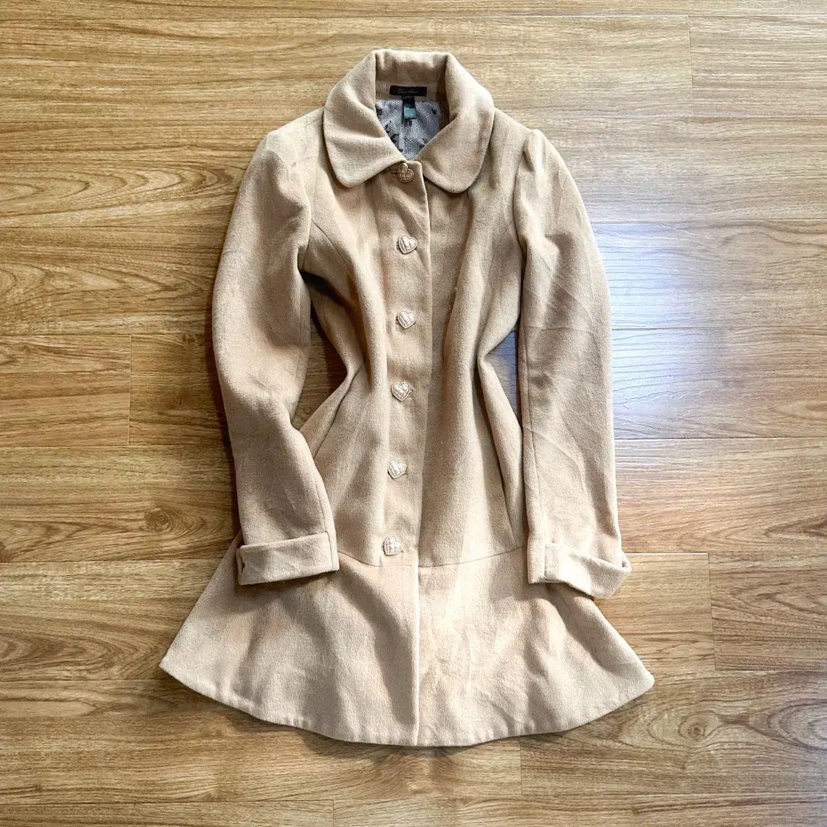 ヴィンテージ ブラウン スポーツブラ ラテ ハート コート 姫ギャル ロギャル ラテギャル 平成 ギークシック