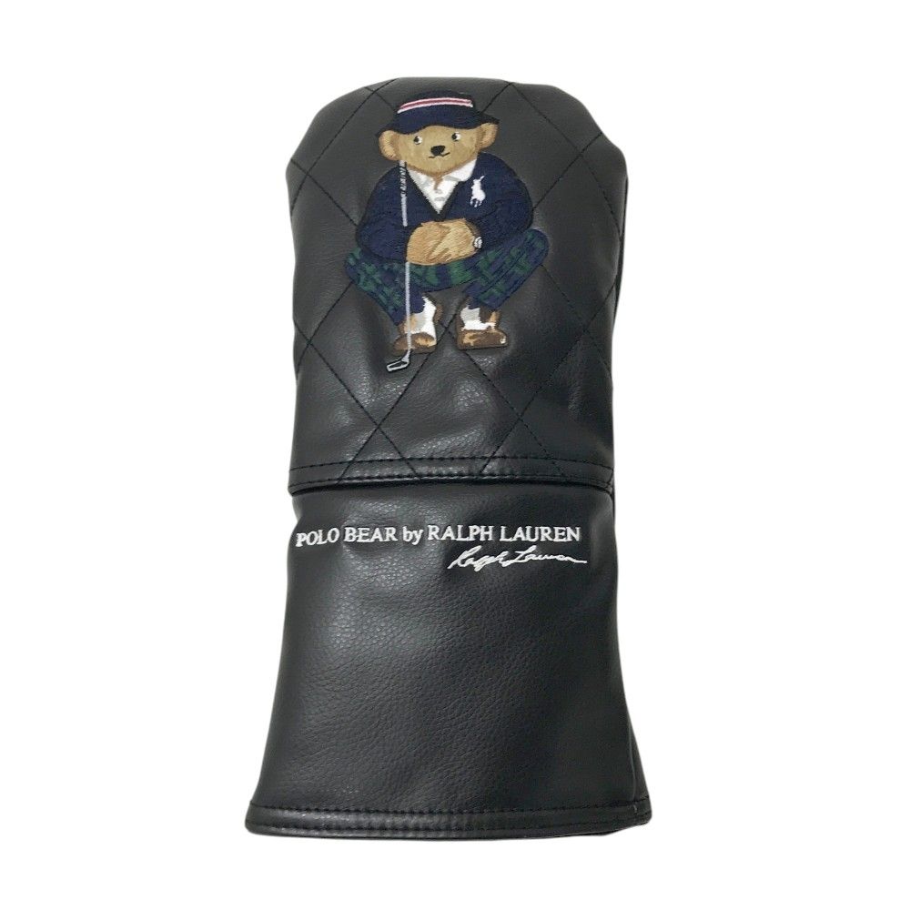 POLOGOLF ラルフローレン ポロゴルフ ヘッドカバー ドライバー ベア ブラック系 DR 240101562424 ゴルフウェア ストスト