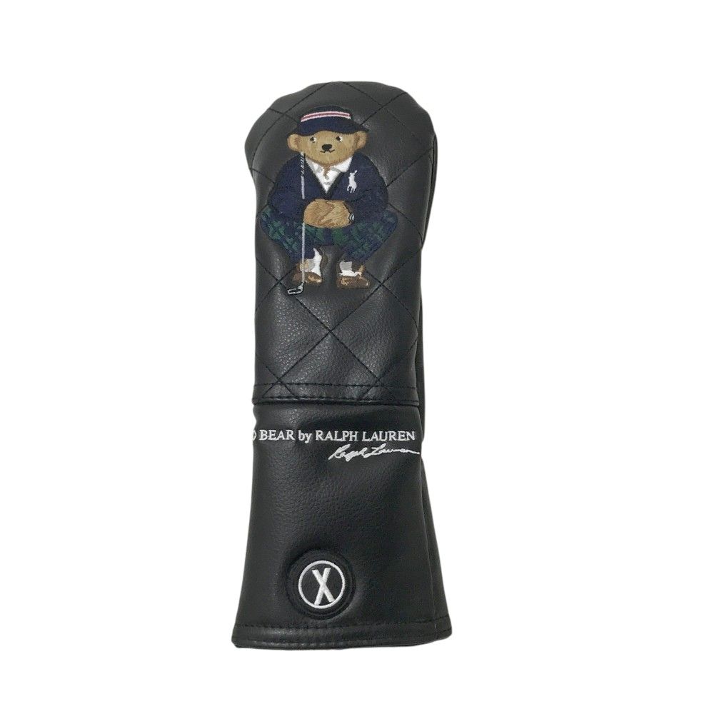 POLOGOLF ラルフローレン ポロゴルフ ヘッドカバー ウッド ベア ブラック系 FW 240101562426 ゴルフウェア ストスト