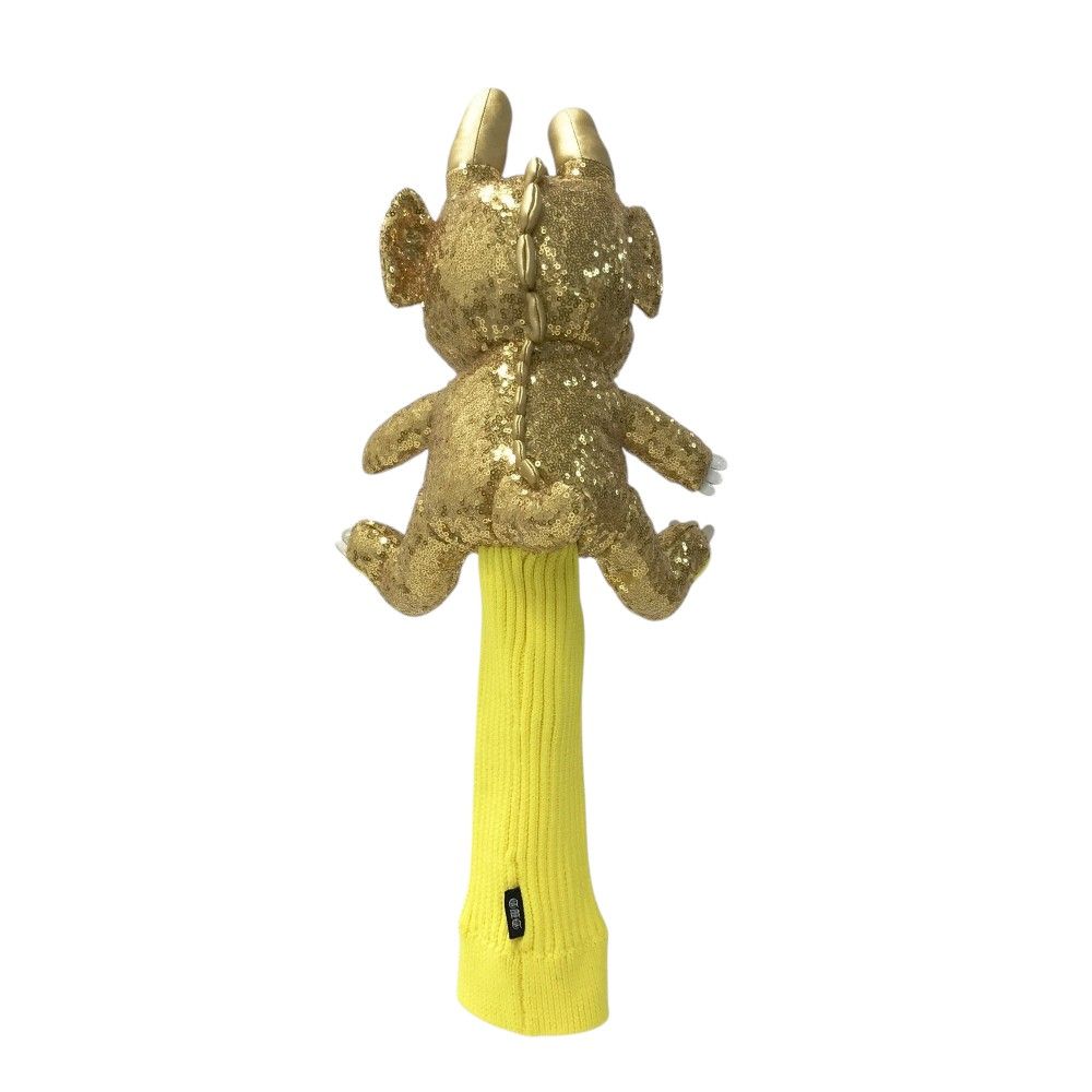 DANCE WITH DRAGON ダンスウィズドラゴン ヘッドカバー ゴールド系 FW ゴルフウェア ストスト