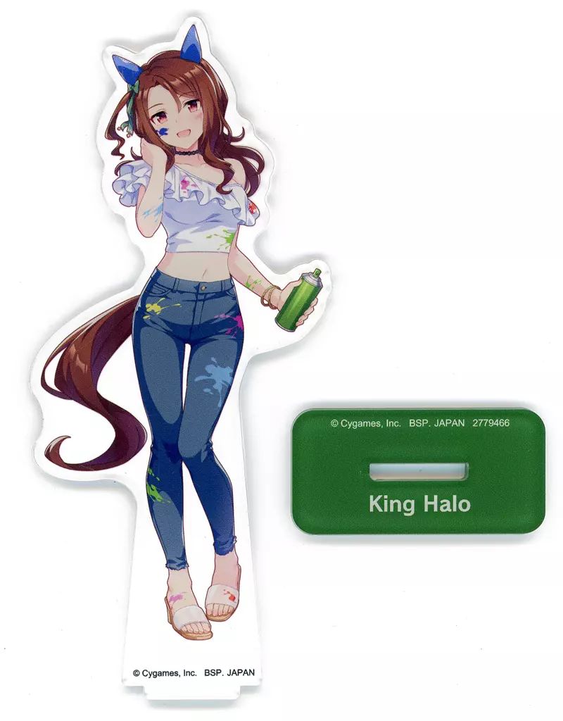 中古】アクリルスタンド・アクリルパネル キングヘイロー スタンド付き