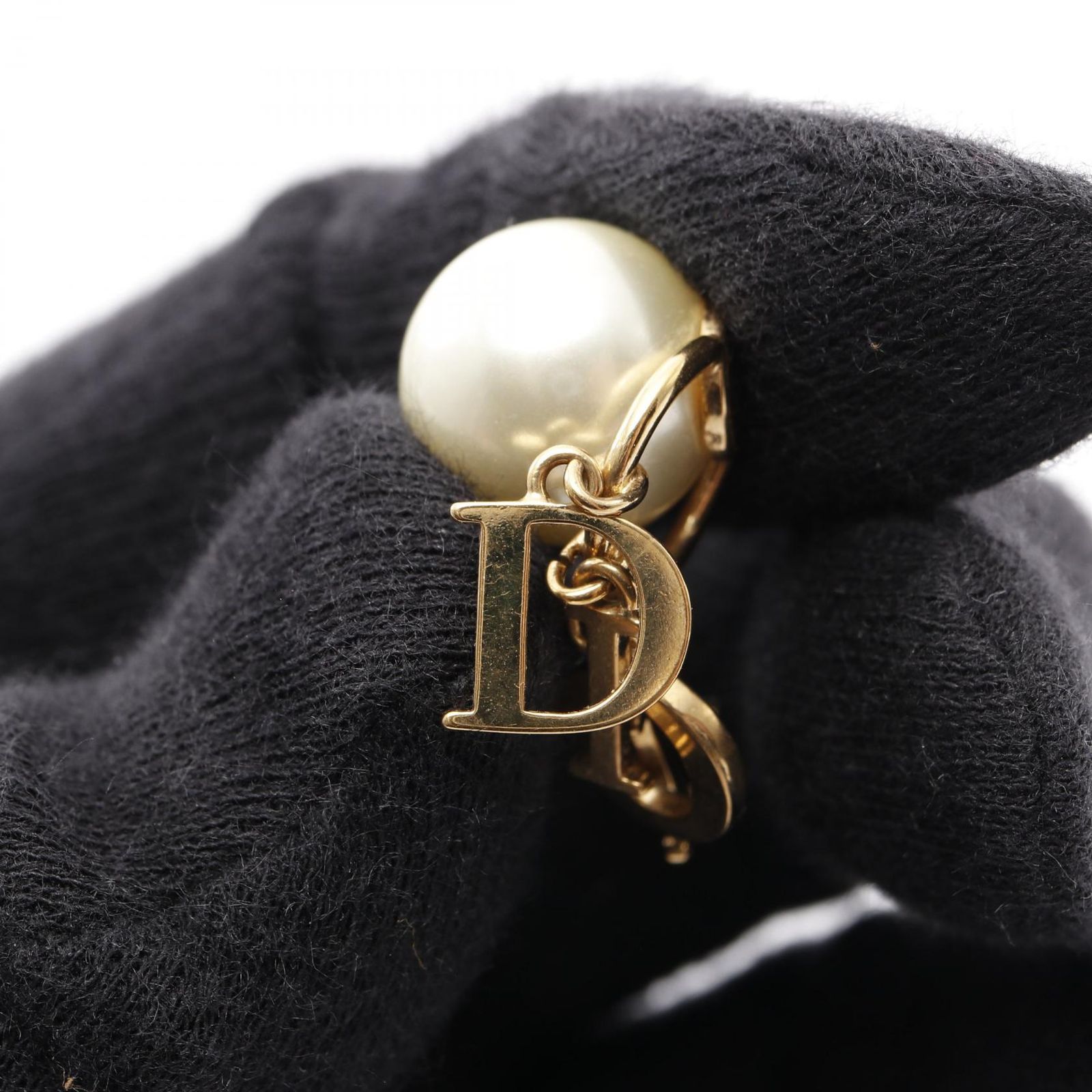 ⭐️専用Dior ディオール トライバル レジンパール クリスタル ゴールド 片耳 Dior Tribales ピアス(片耳のみ) ⭐️専用Dior ディオール トライバル