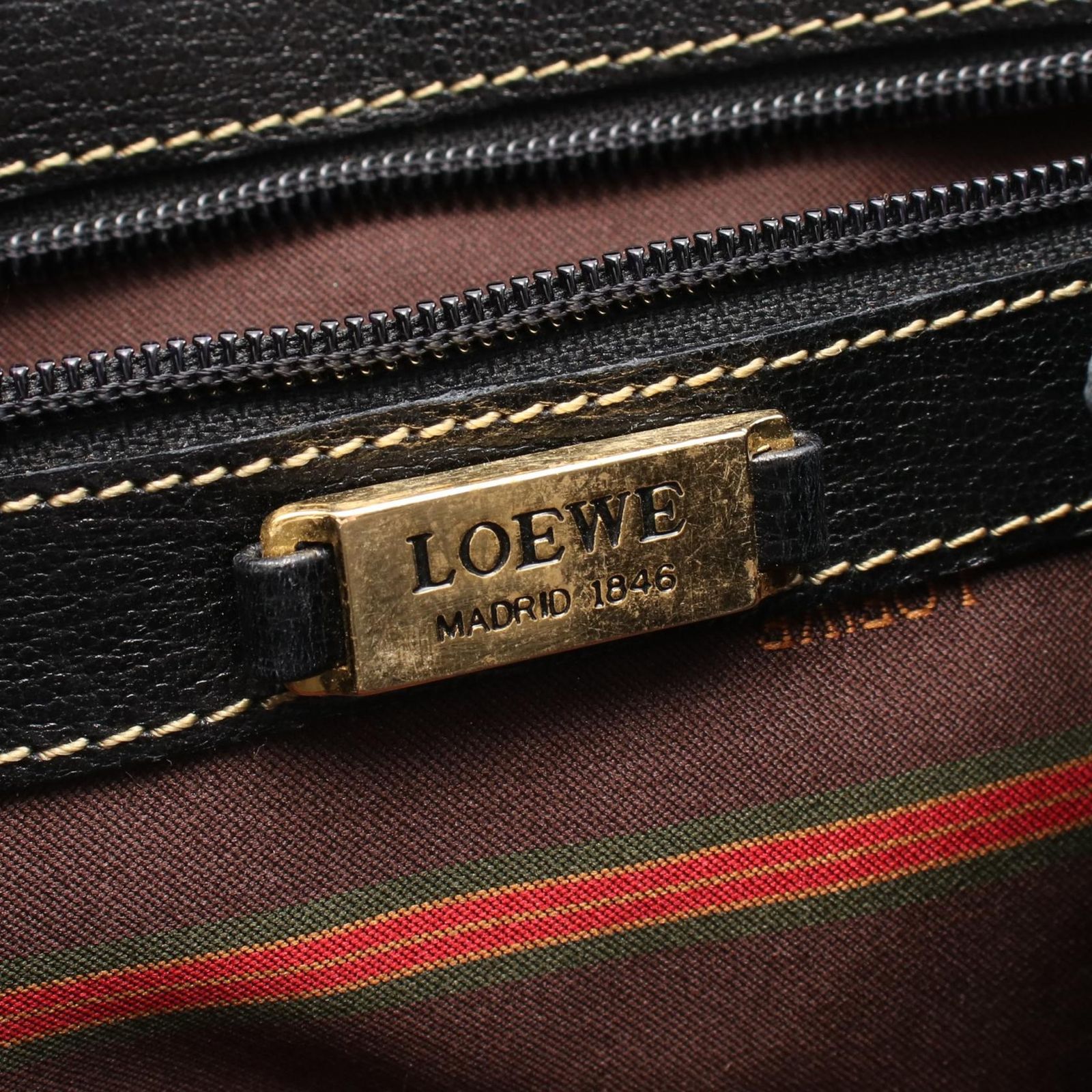  ロエベ LOEWE ハンドバッグ ブラック ブラウン レザー ベラスケス 2 wayショルダー レディース B ハンドバッグ バッグ