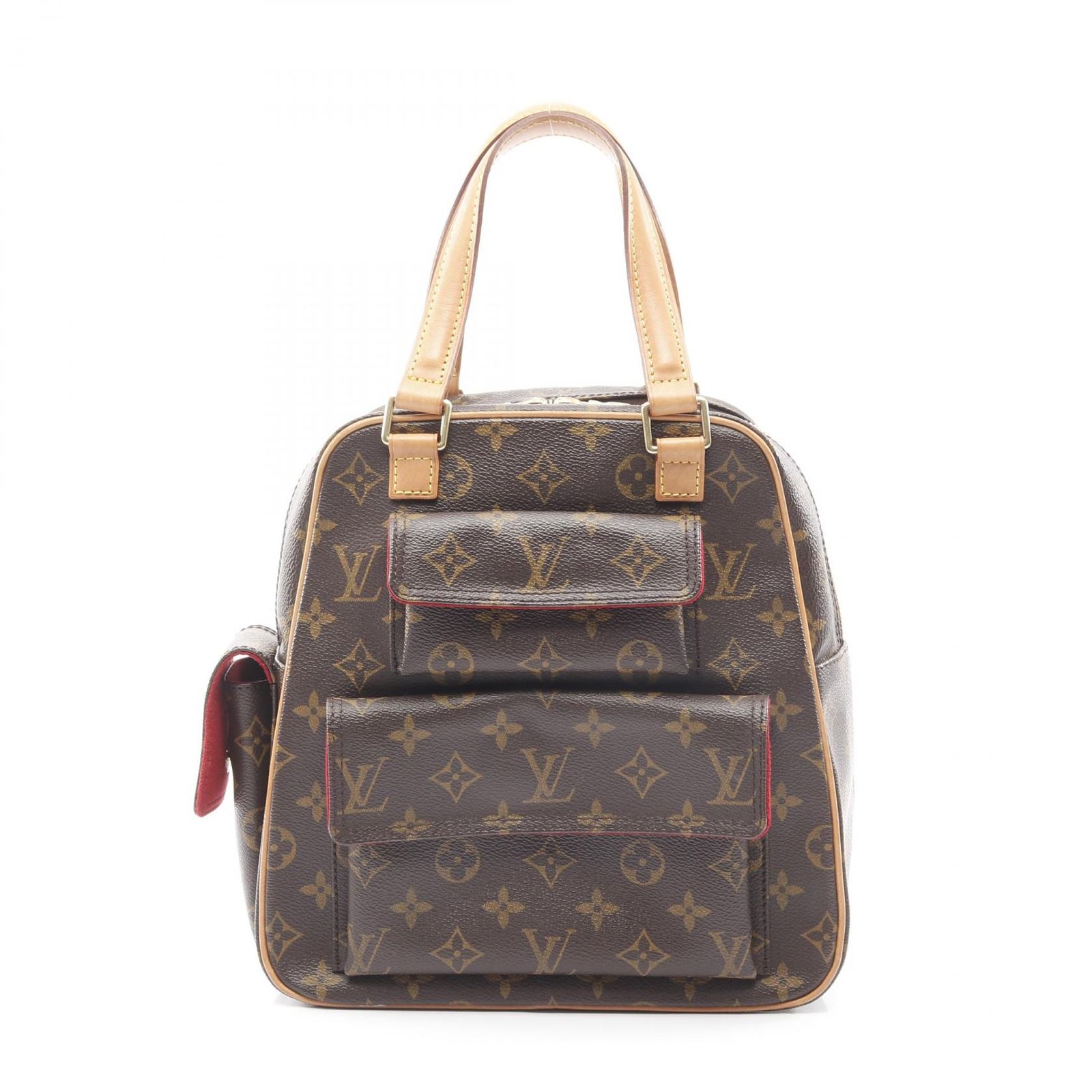 ルイ ヴィトン LOUIS VUITTON ハンドバッグ エクサントリシテ モノグラム M51161 PVCコーティングキャンバス レザー エクサントリ シテ レディース Used A