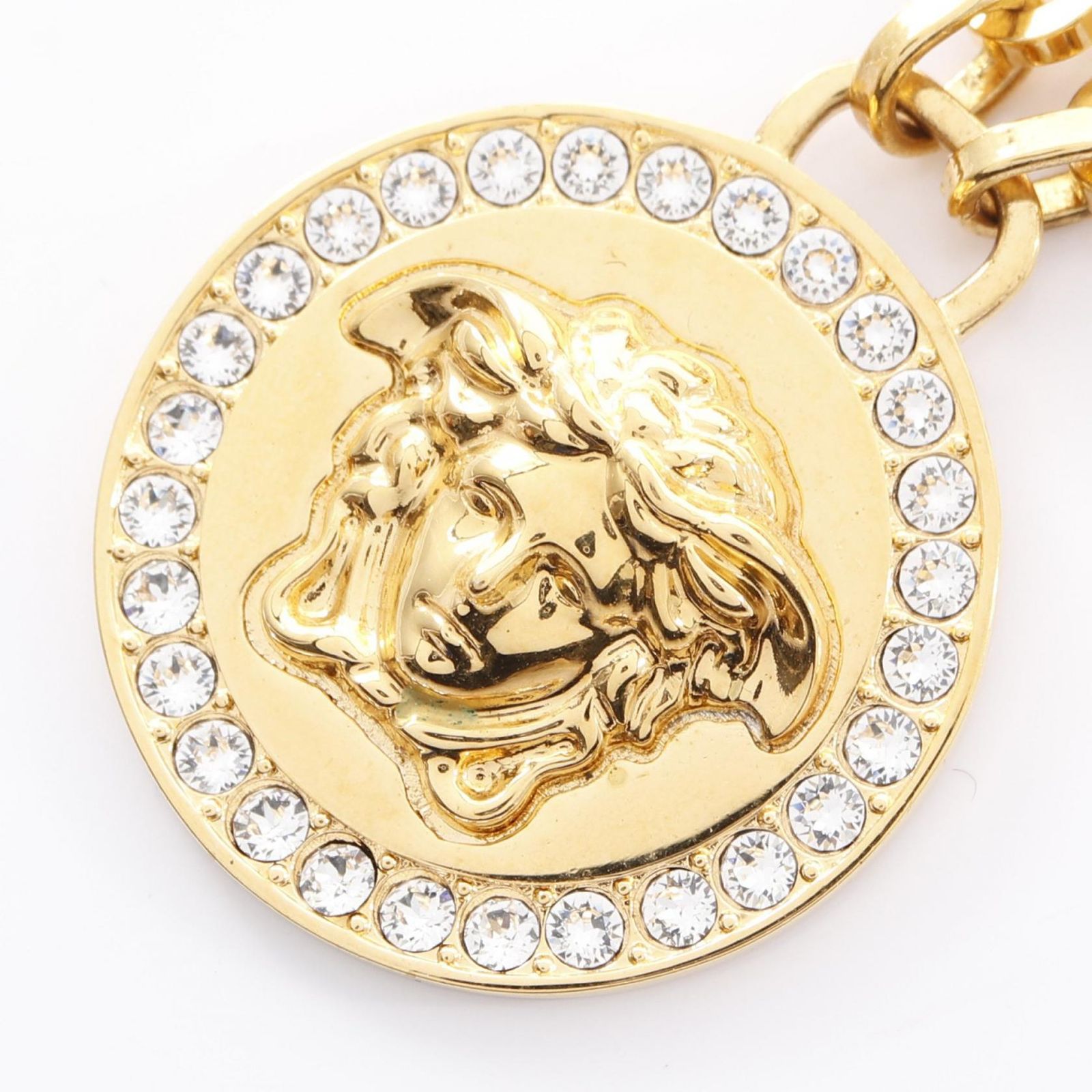 ヴェルサーチ VERSACE ネックレス メデューサ グレカ ゴールド GP
