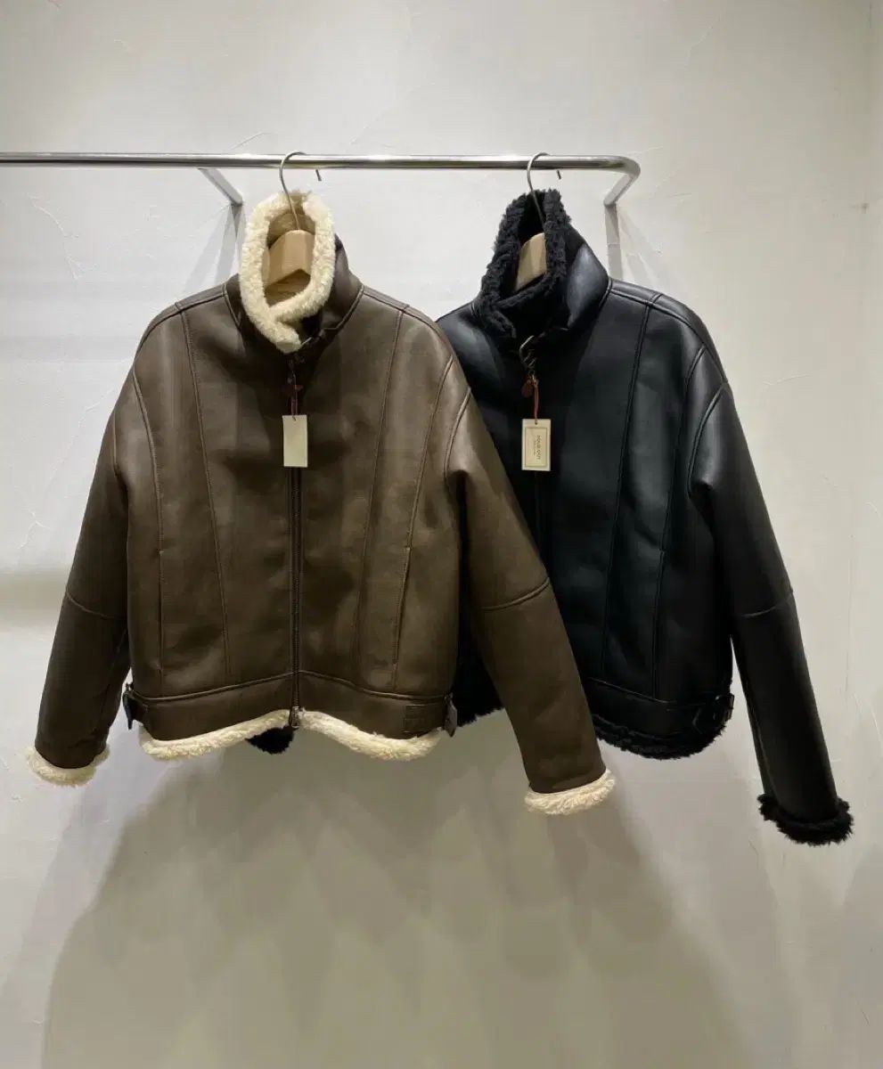 ソールドアウト ムートン ブラウン