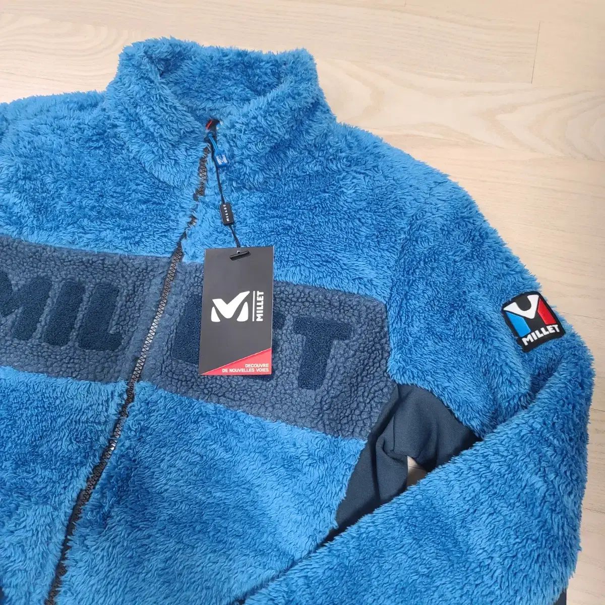 ミレー ビックロゴ フリース ジャケット