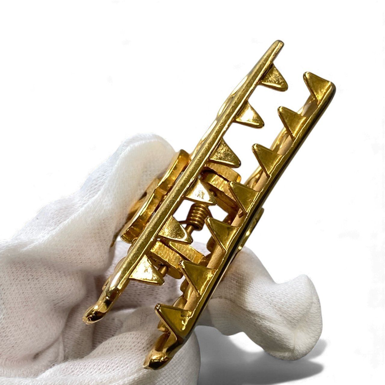 CHANEL シャネル 98P CC ココマーク ヘアクリップ バレッタ バンス