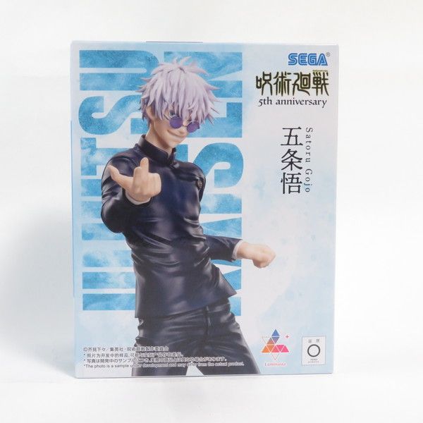 中古 未開封品 Luminasta 『呪術廻戦』5周年 五条悟 ラウンドワン限定