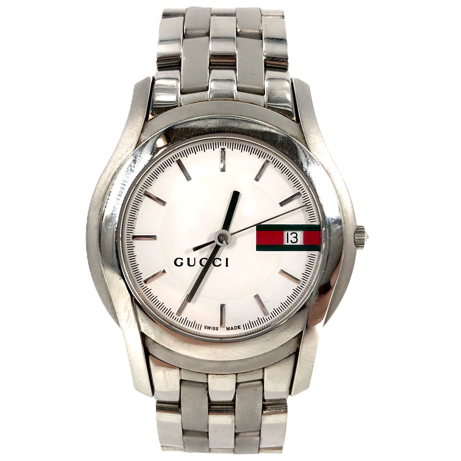 ホワイト文字盤