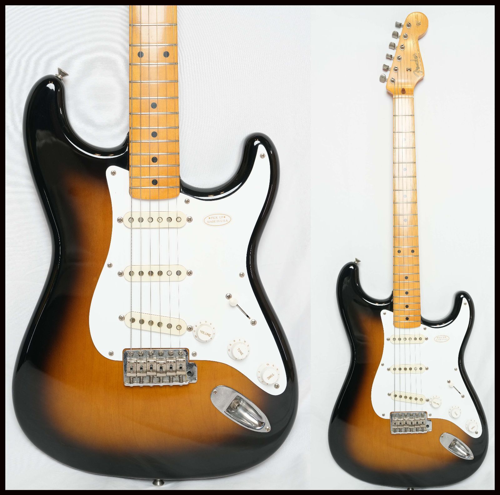 ☆Fender Japan☆ST57-65 Tabbaco Sunburst 美品 '57モデル ストラト