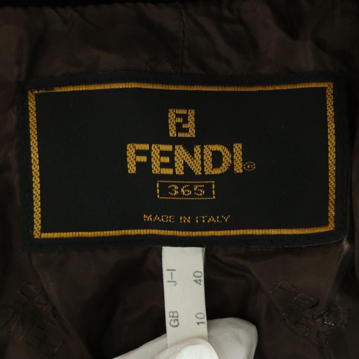 フェンディ FENDI 365 高級ベルベットブレザー テーラードジャケット
