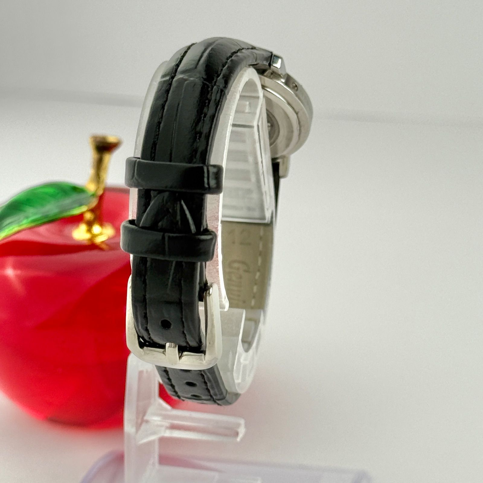 エルメス クリッパー CL4.210 新品ベルト 新品電池 レディース 042