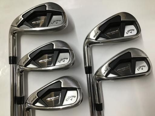 キャロウェイ ROGUE ST MAX 5S レフティ アイアンセット IR Dynamic G 95 フレックスS メンズ 男性用 左利き レフティ 左用 Cランク ゴルフクラブ