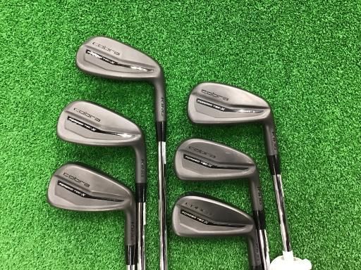 コブラ KING FORGED TECx 2025 BLACK 6S アイアンセット IR 純正特注シャフト フレックスR メンズ 男性用 右利き 右用 Cランク ゴルフクラブ